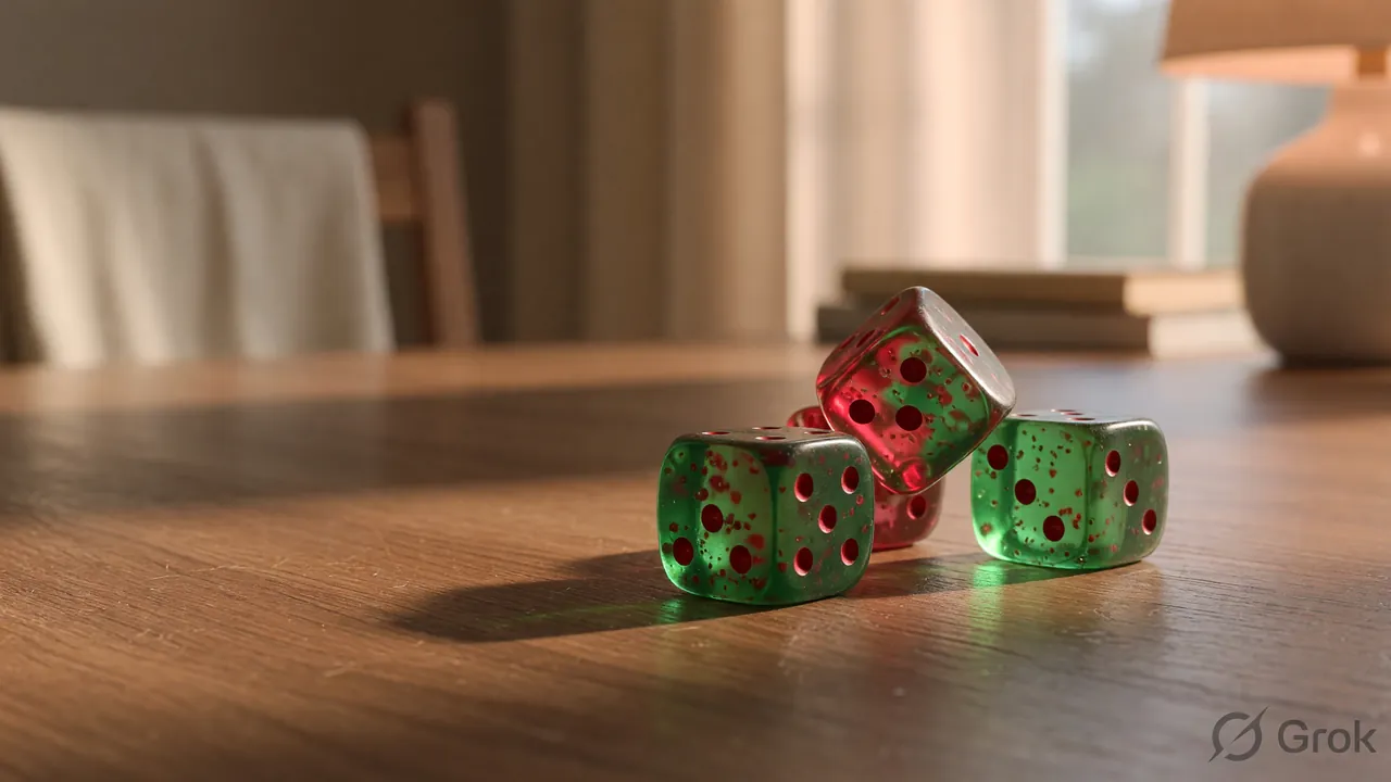 Blackjack felt with cards fanned on a JILI table