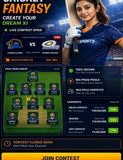 Getrumblerummy (rumble rummy) fantasy cricket & matchday visual 3
